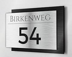 Premium hausnummer firmenschil gebraucht kaufen  Wird an jeden Ort in Deutschland