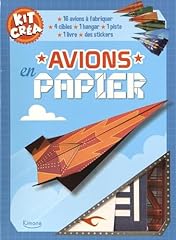 Avions papier d'occasion  Livré partout en France