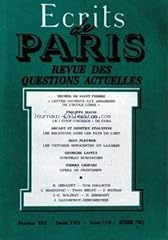Ecrits paris 1982 d'occasion  Livré partout en France
