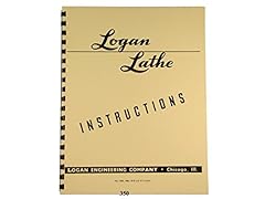 Logan lathe instruction for sale  Delivered anywhere in USA 