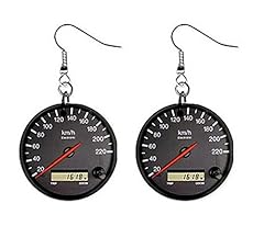 Speedometer dangle earrings for sale  Delivered anywhere in USA 