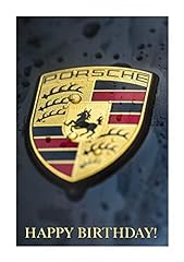 Happy birthday porsche for sale  Delivered anywhere in Ireland
