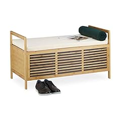 Relaxdays banc rangement d'occasion  Livré partout en France