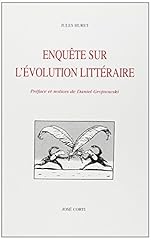 Enquête évolution littérair d'occasion  Livré partout en France