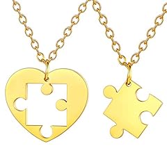 Couple necklace 18k for sale  Delivered anywhere in USA 