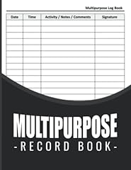 Multipurpose record book for sale  Delivered anywhere in UK