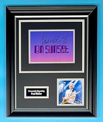 Paul weller signed for sale  Delivered anywhere in UK