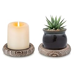 Wood candle holders for sale  Delivered anywhere in USA 