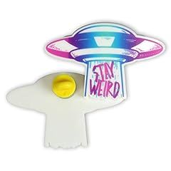 Stay weird badge for sale  Delivered anywhere in UK