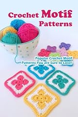 Crochet motif patterns for sale  Delivered anywhere in UK