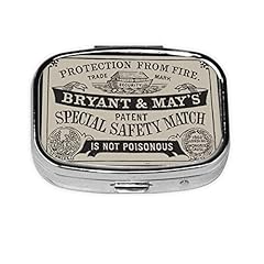 Metal compartment pill for sale  Delivered anywhere in USA 