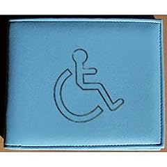 Blue leather disabled for sale  Delivered anywhere in UK