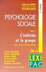 Psychologie sociale tome d'occasion  Livré partout en France