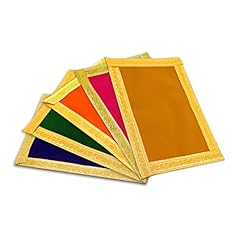 Shubhkart Velvet Aasan,Holy Cloth for Altar Pooja Decoration, used for sale  Delivered anywhere in Canada