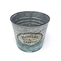 Allgala galvanized planter for sale  Delivered anywhere in USA 