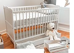 White cot bed for sale  Delivered anywhere in UK