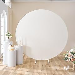 7.2ft ivory round for sale  Delivered anywhere in USA 