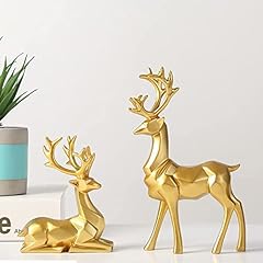 2pcs geometric elk for sale  Delivered anywhere in USA 