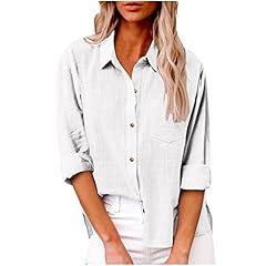 Amhomely white shirt for sale  Delivered anywhere in UK