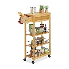 Relaxdays carrello cucina usato  Spedito ovunque in Italia 