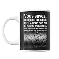 Mug ambulancier bon d'occasion  Livré partout en Belgiqu