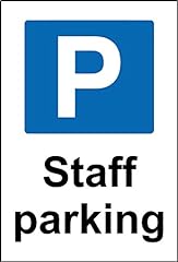 Staff parking sign for sale  Delivered anywhere in Ireland