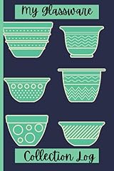 Glassware collection log for sale  Delivered anywhere in USA 