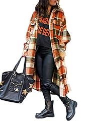 Uaneo plaid coat for sale  Delivered anywhere in USA 