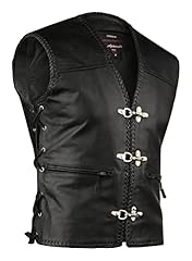 Gilet moto cuir d'occasion  Livré partout en Belgiqu