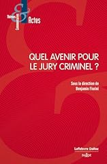 Avenir jury criminel d'occasion  Livré partout en France
