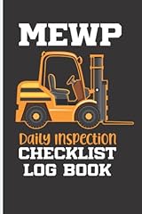 Mewp daily inspection for sale  Delivered anywhere in Ireland