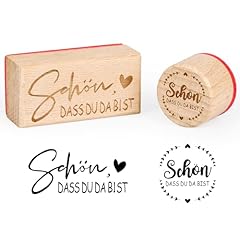 2er set holzstempel gebraucht kaufen  Wird an jeden Ort in Deutschland
