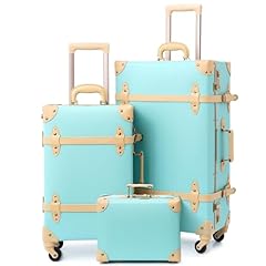 Urecity vintage luggage for sale  Delivered anywhere in USA 