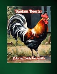 Bantam rooster coloring for sale  Delivered anywhere in USA 