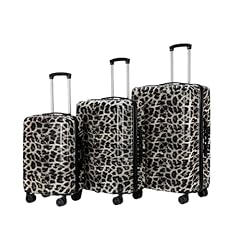 Ohs leopard suitcase for sale  Delivered anywhere in UK