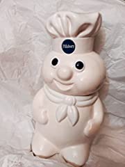 Ceramic Pillsbury Doughboy Cookie Jar 1988 for sale  Delivered anywhere in USA 
