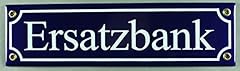 Strassenschild ersatzbank 30x8 gebraucht kaufen  Wird an jeden Ort in Deutschland
