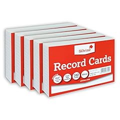 Silvine record card for sale  Delivered anywhere in UK