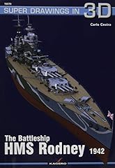 Battleship hms rodney for sale  Delivered anywhere in UK