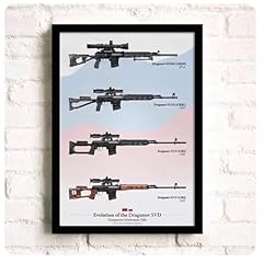 Affiche évolution armes d'occasion  Livré partout en France