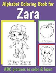 Zara personalized coloring for sale  Delivered anywhere in UK