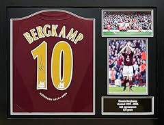 Framed dennis bergkamp for sale  Delivered anywhere in UK