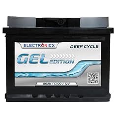 Batteria gel electronicx usato  Spedito ovunque in Italia 