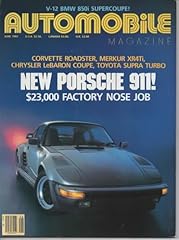 Automobile magazine june for sale  Delivered anywhere in USA 