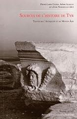 Sources histoire tyr d'occasion  Livré partout en France