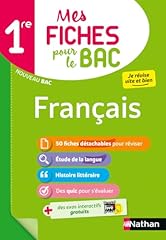 Français 1re fiches d'occasion  Livré partout en France