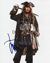 Johnny depp autographed for sale  Delivered anywhere in USA 
