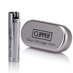 Clipper lighter personalised for sale  Delivered anywhere in UK