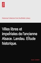 Villes libres impeìriales d'occasion  Livré partout en France