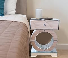 Comodino vetro design usato  Spedito ovunque in Italia 